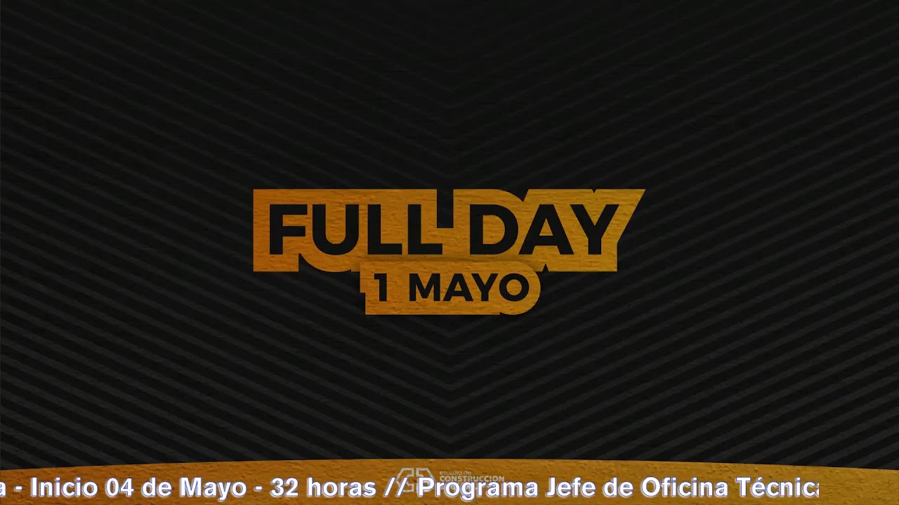 Programa Jefe de Oficina Técnica - Inicio 04 de Mayo - Duración 32 Horas
