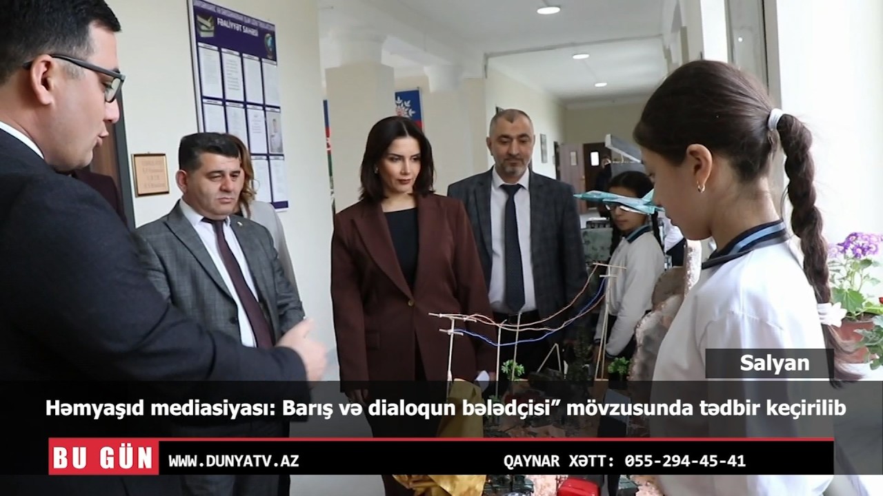 Salyan - Həmyaşıd mediasiyası Barış və dialoqun bələdçisi  DTV  Xəbər  14.03.2026