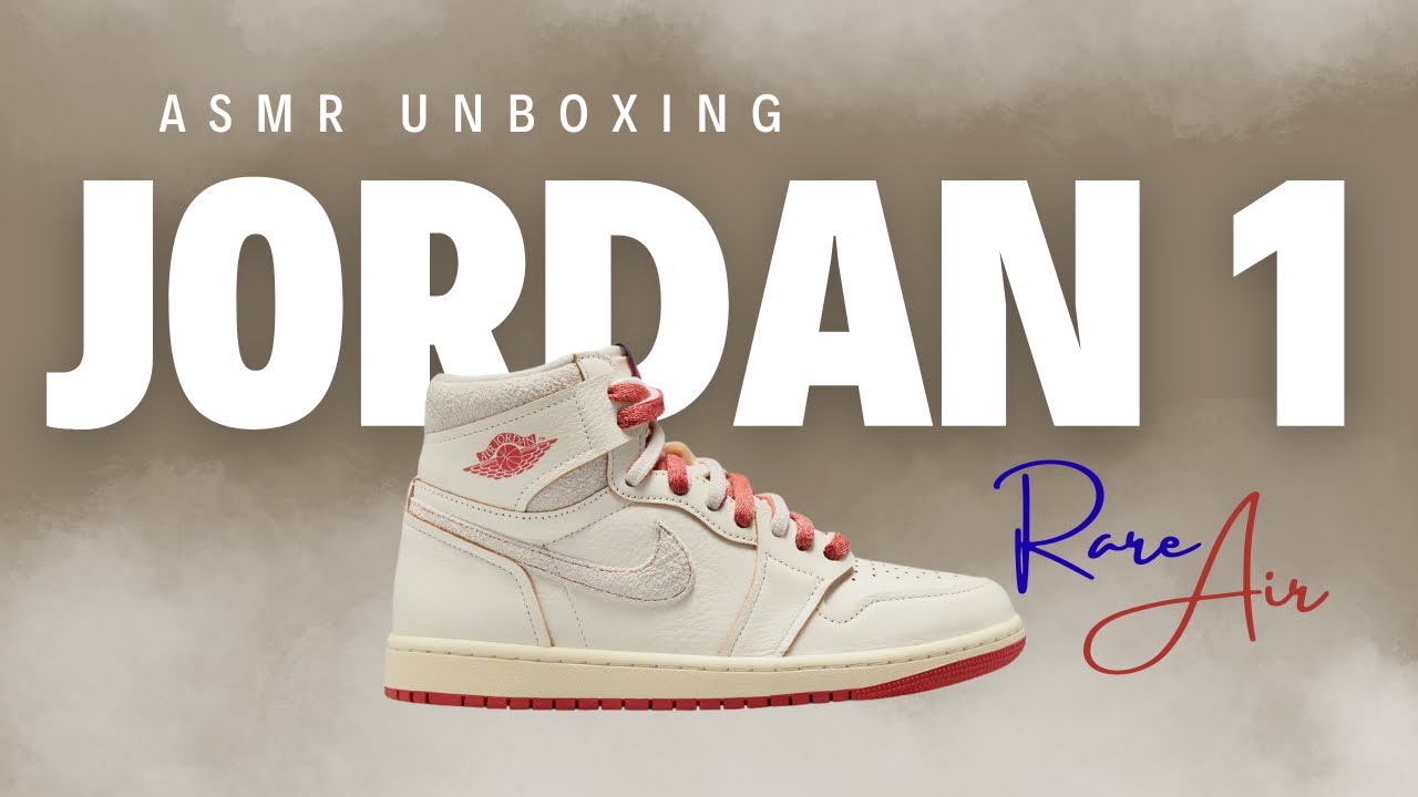 SNEAKER UNBOXING | JORDAN 1 RARE AIR | ASMR 