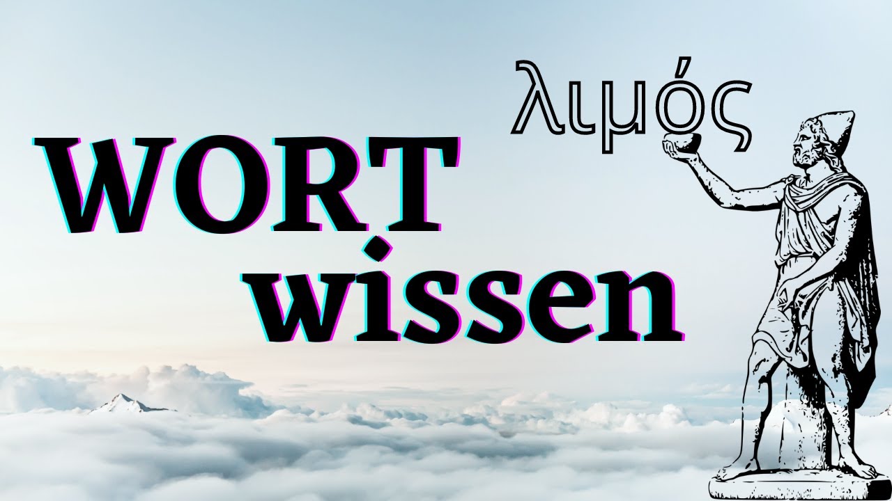 Altgriechisch Vokabeln lernen: &lambda;&iota;&mu;ό&sigmaf; Hungersnot | WORTwissen 1 | Tobias Huhn