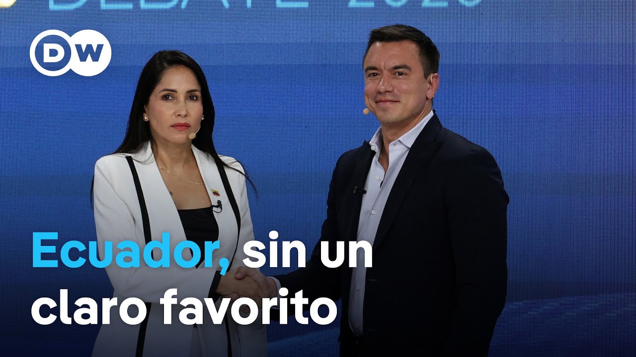 Luisa González y Daniel Noboa medirán fuerzas nuevamente en las presidenciales
