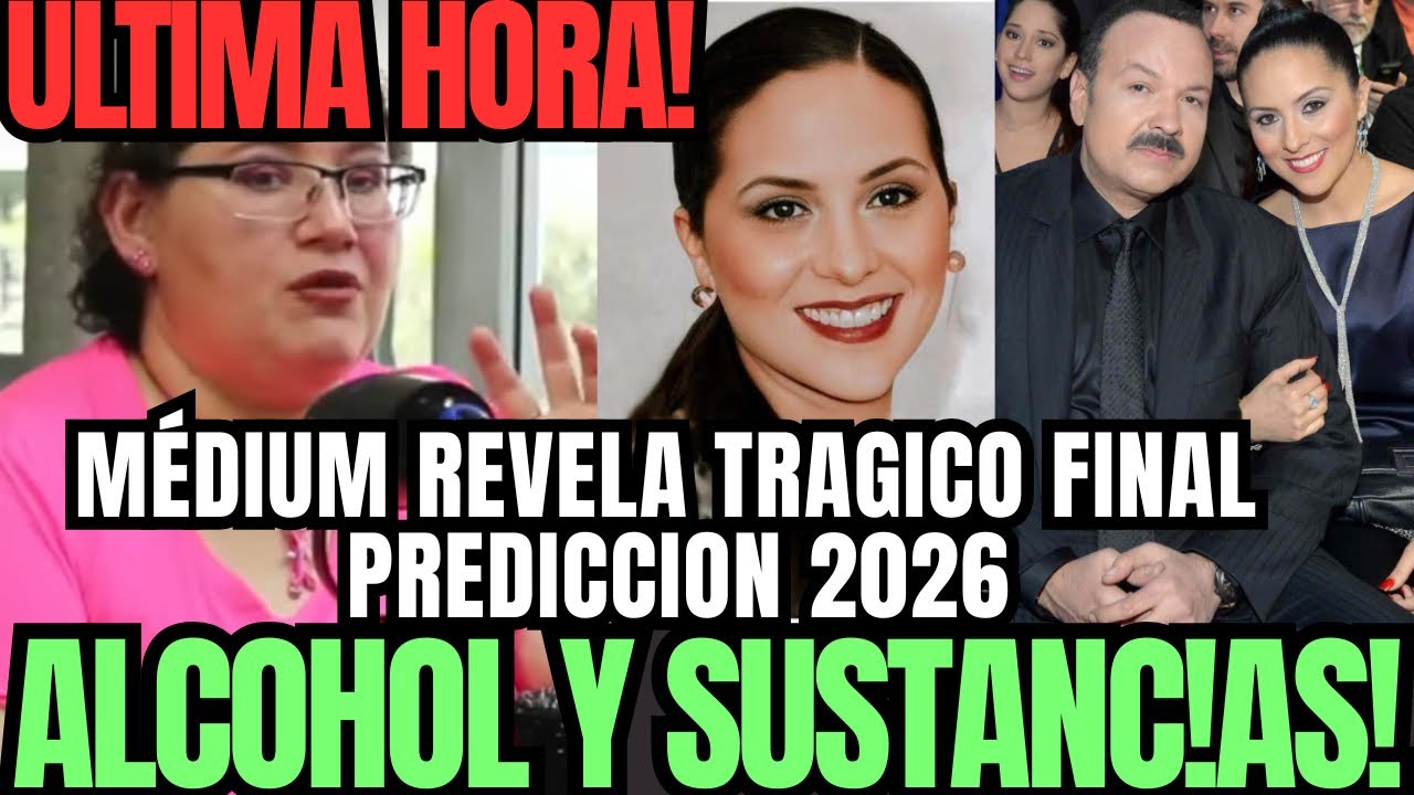 💥MÉDIUM REVELA ADICCIONES Y SUSTANC!AS FUERTE PREDICCIÓN 2026 HUNDE A PEPE AGUILAR Y ANELIZ ALVAREZ 