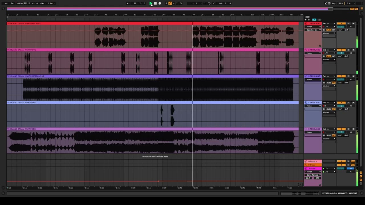 Barasuara - Terbuang Dalam Waktu (Sequencer)