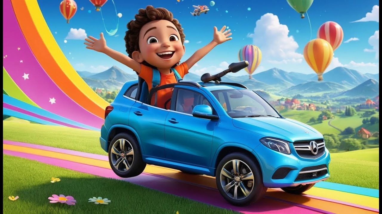 Ding Ding! It’s a Bumpy Ride! | Fun Vehicle Song for Kids | Interactive Nursery Rhyme