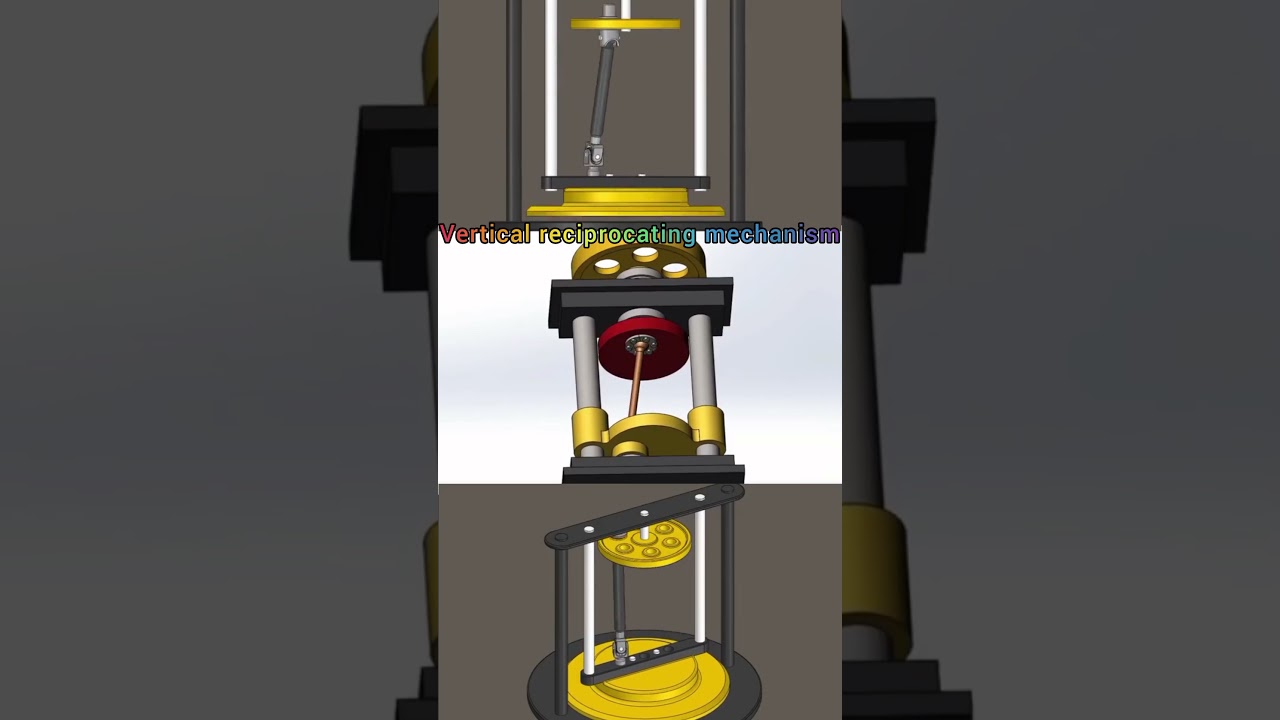 vertical reciprocating mechanism #shorts