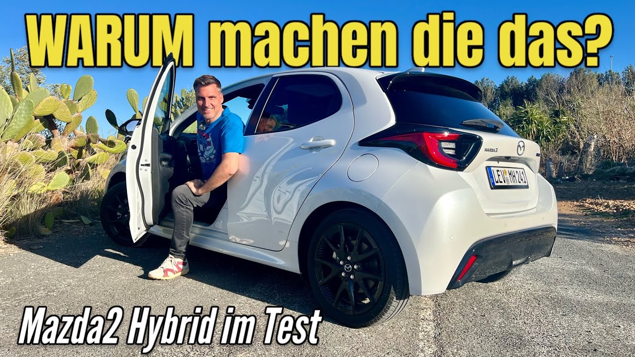 Mazda2 Hybrid 2024: Facelift im Test | Warum machen die das? Kleinwagen auf Toyota-Basis