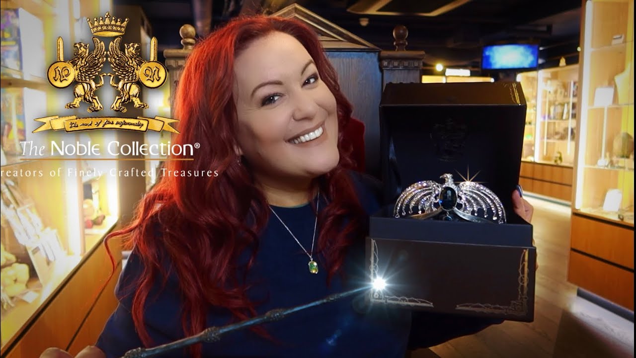 UNBOXING THE HARRY POTTER RAVENCLAW DIADEM IN THE NOBLE COLLECTION STORE | VICTORIA MACLEAN