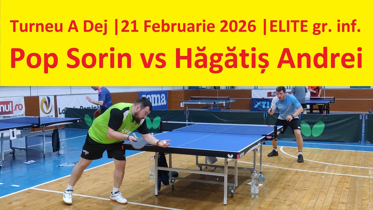 Pop Sorin vs Hagatis Andrei |Elite gr. inf. |Dej 2026