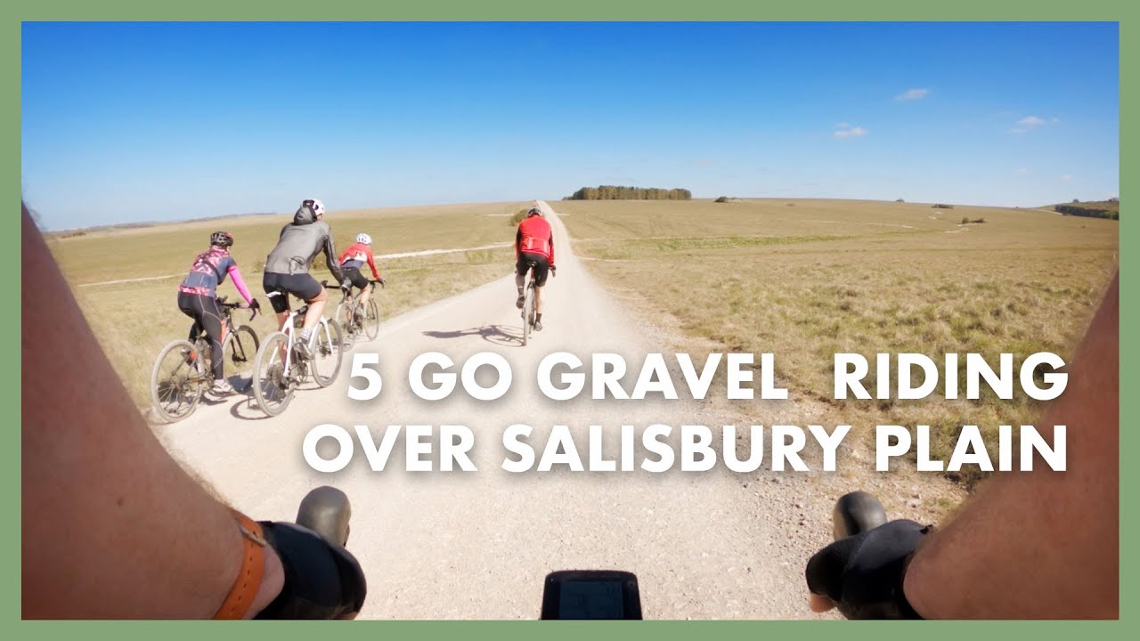 Salisbury Plain Gravel Ride | Red Flags High Winds & Staying Upright | Gravel Bikes | Cycling Couple