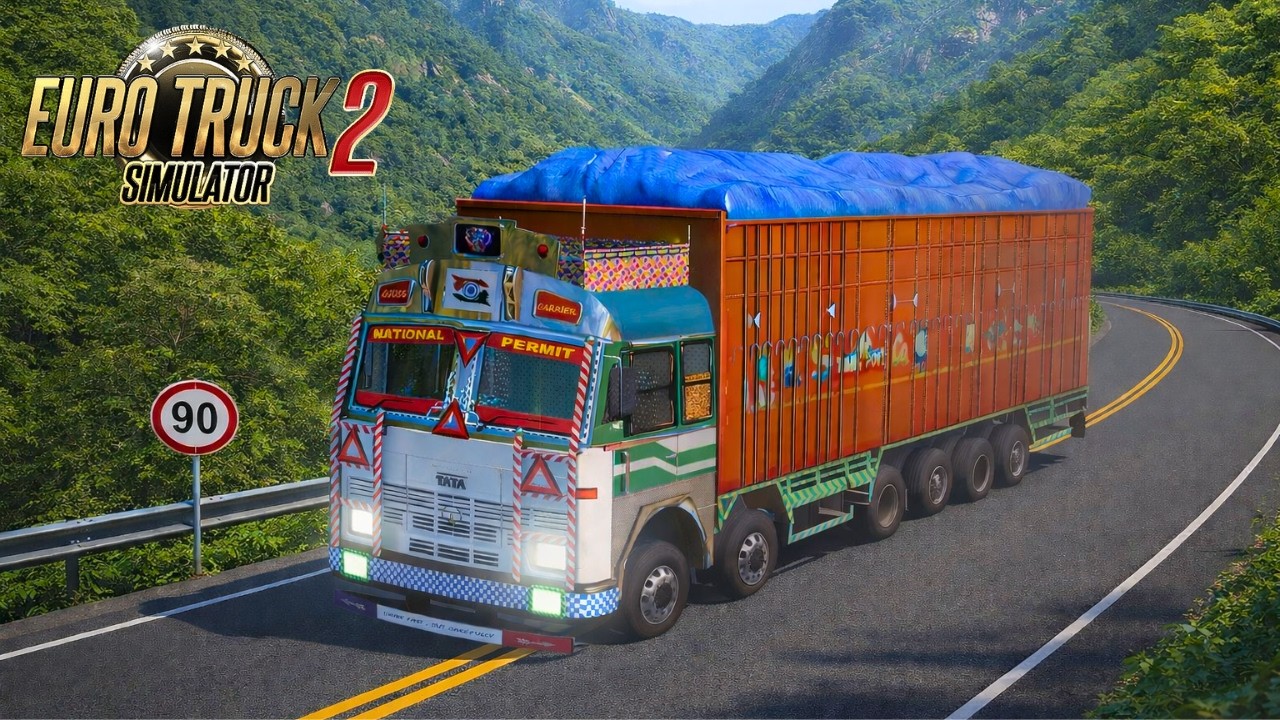 ALMOST FELL! 😨 TATA 3718 CHALLENGE ON DANGEROUS CLIFFS | ETS2