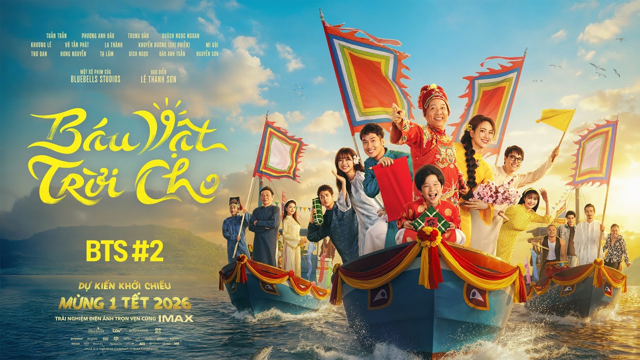 BÁU VẬT TRỜI CHO | BTS #2: CẢNH ĐÁNH NHAU CỦA PHƯƠNG ANH ĐÀO VÀ QUÁCH NGỌC NGOAN | KC: MÙNG 1 TẾT