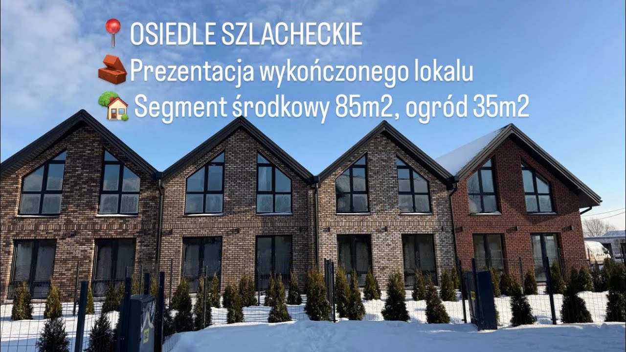 Warszawa. Dawidy Bankowe - osiedle Szlacheckie. Prezentacja lokalu z wykończeniem🧱