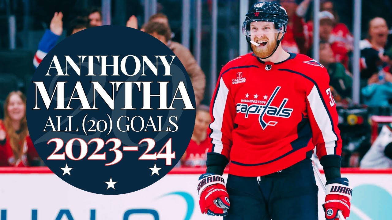 Anthony Mantha All (20) Goals 2023-24 | Capitals Highlights