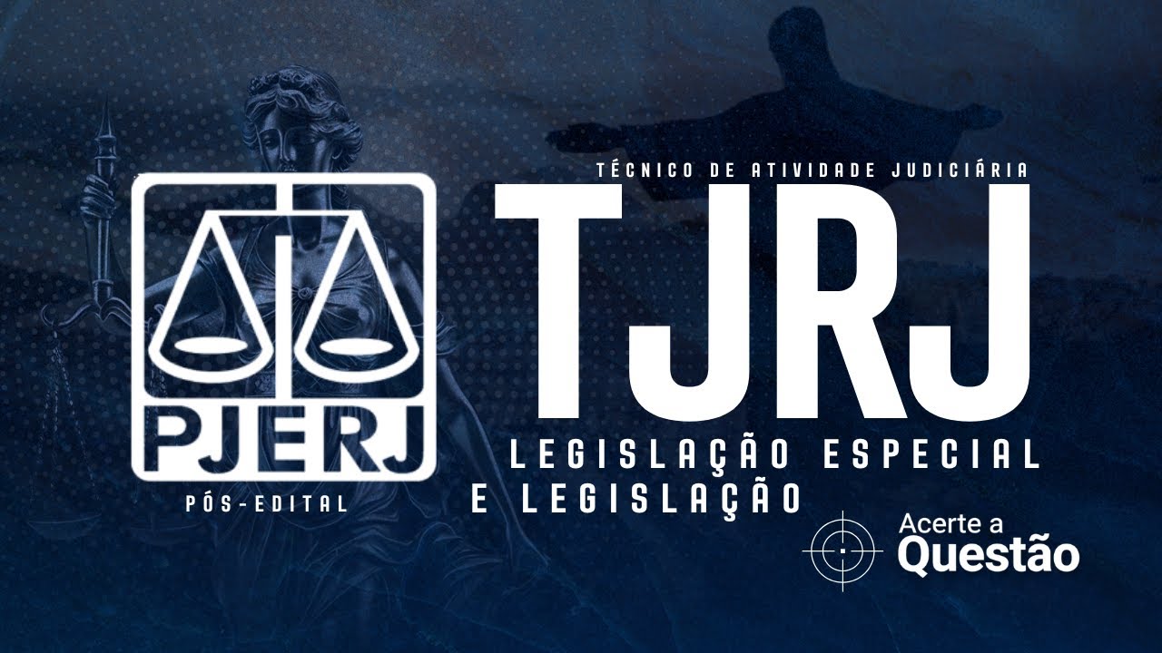 🎯 TJRJ 2025 (FGV) – 10 Questões Inéditas de Legislação Comentadas | Pós-Edital Atualizado!