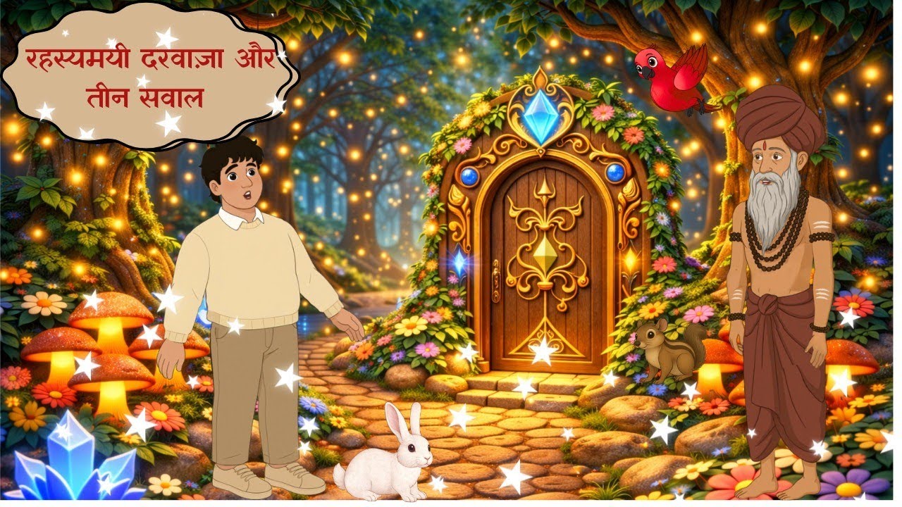 रहस्यमयी दरवाज़ा और तीन सवाल | The Mysterious Door and the Three Questions  | Moral Stories | Fairy