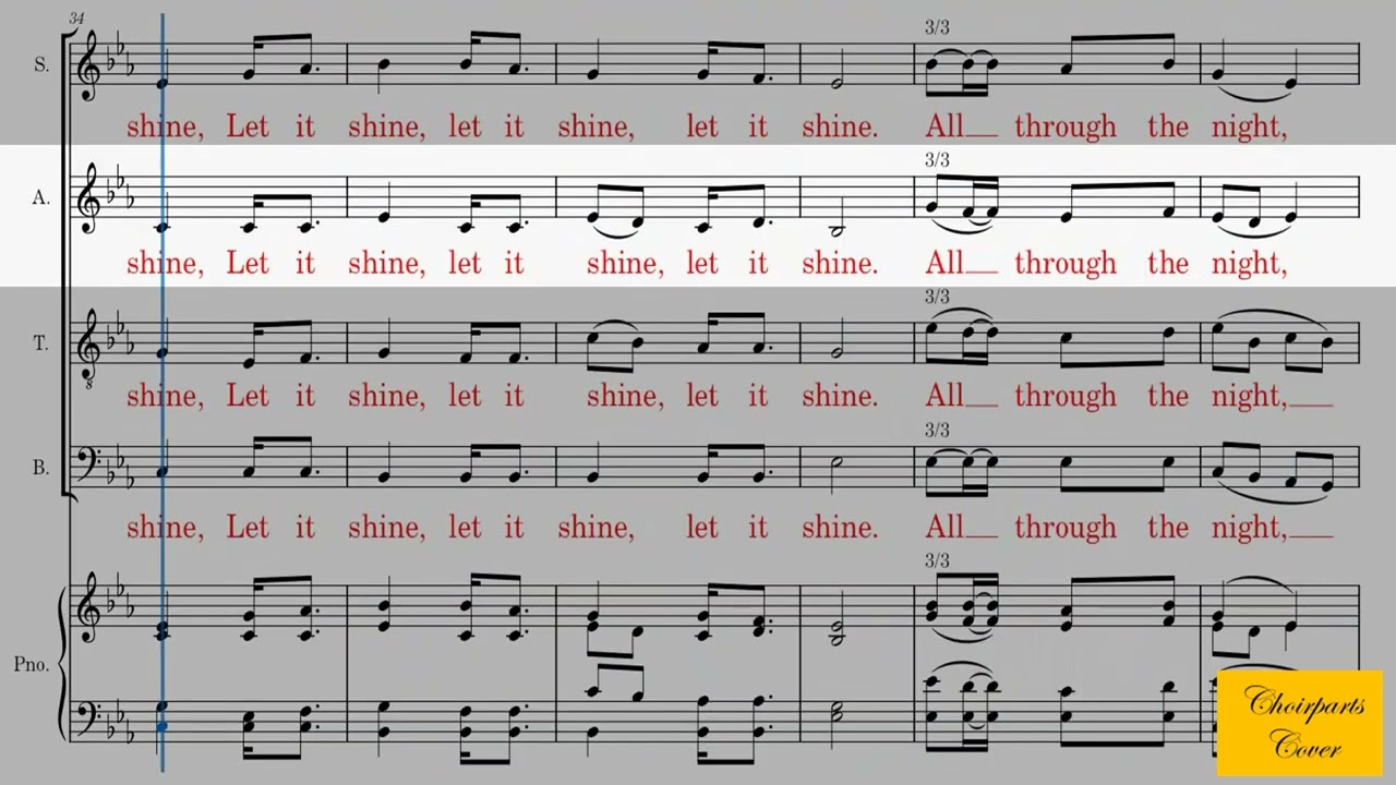 580  | This Little Light Of Mine  | Alto