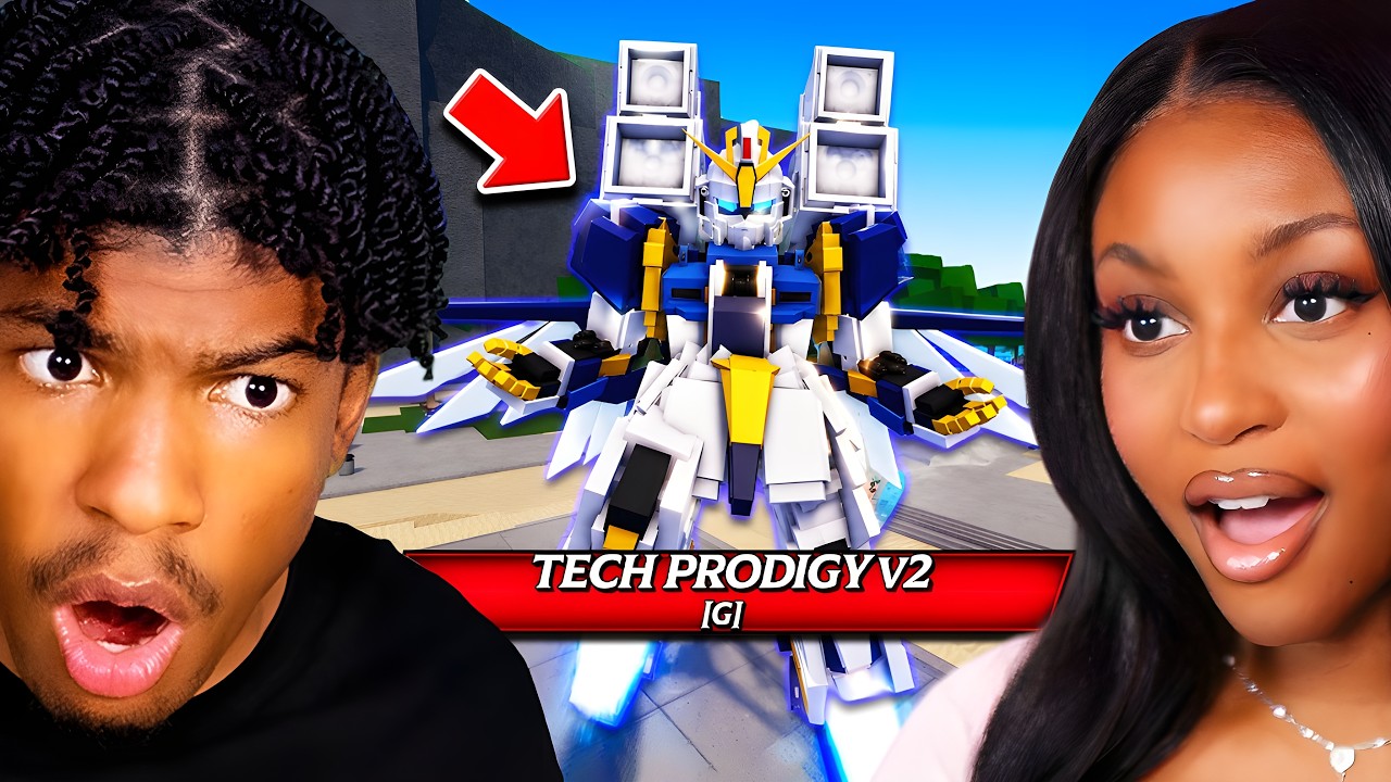 WE Used The NEW TECH PRODIGY UPDATED V2 Moveset in Roblox The Strongest Battlegrounds!