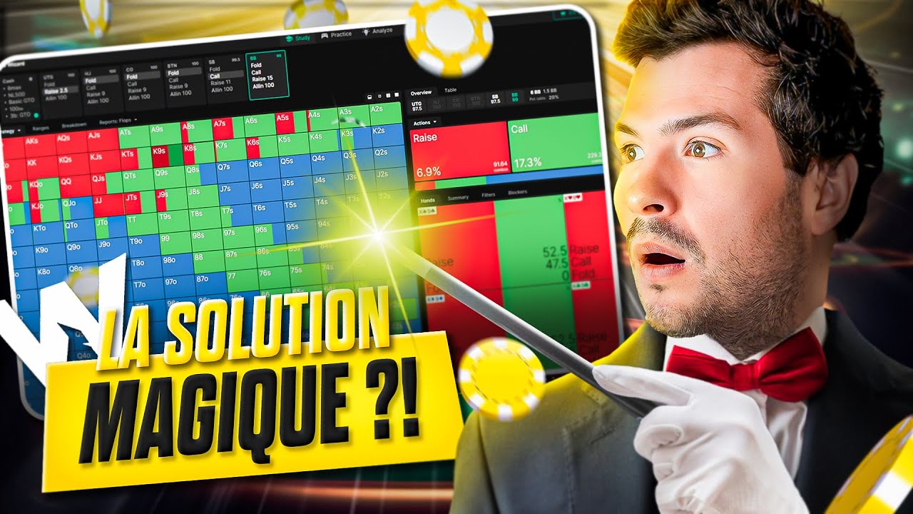 GTO WIZARD : L'outil ULTIME pour bien TRAVAILLER SON JEU AU POKER