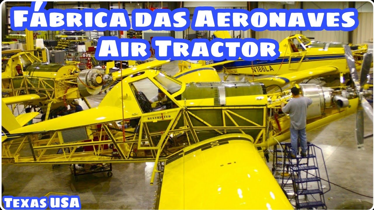#AirTractor Fábrica da Air Tractor | Texas USA