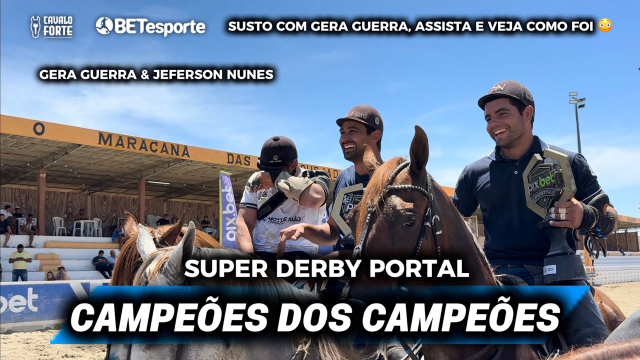 VAQUEJADA AO VIVO - DISPUTA CAMPEÃO DOS CAMPEÕES SUPER DERBY PORTAL 