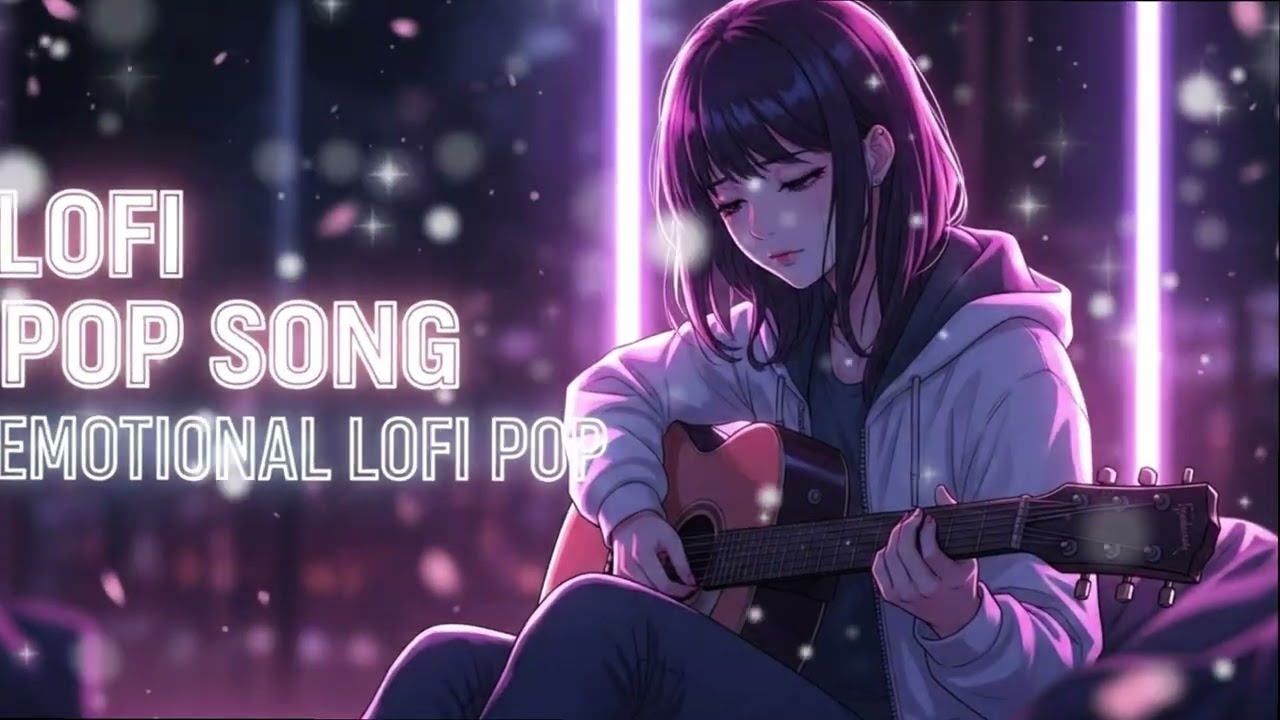Emotional Lofi Pop Song 🎸 Anime Girl Vibe| Deep Sleep 10M | Relaxing Chill Music 2026