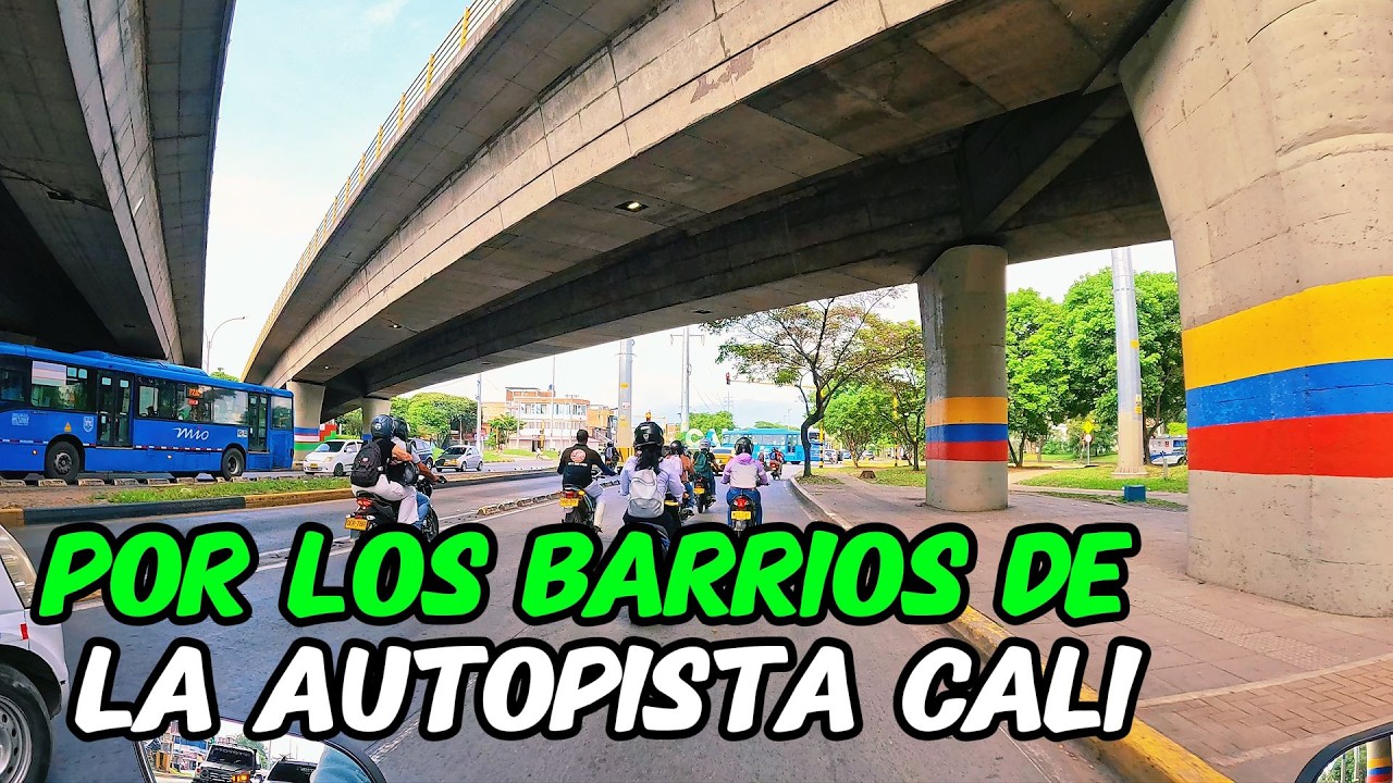 ATRAVESANDO LA AVENIDA MÁS TRANSITADA DE CALI