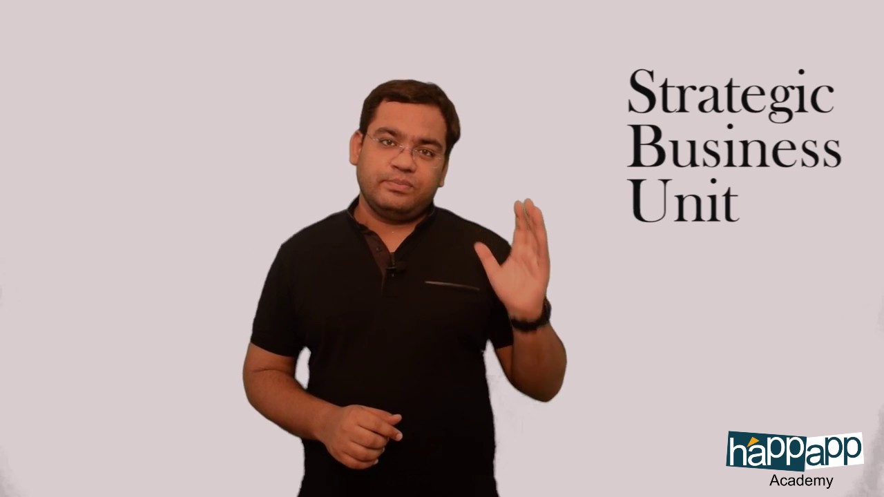 Strategic Business unit | By Rishabh Gaur | Happapp Academy