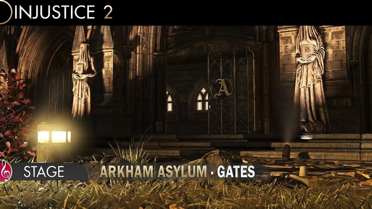 Injustice 2 ™ : Arkham Asylum - Front Gates - Stage (ST)