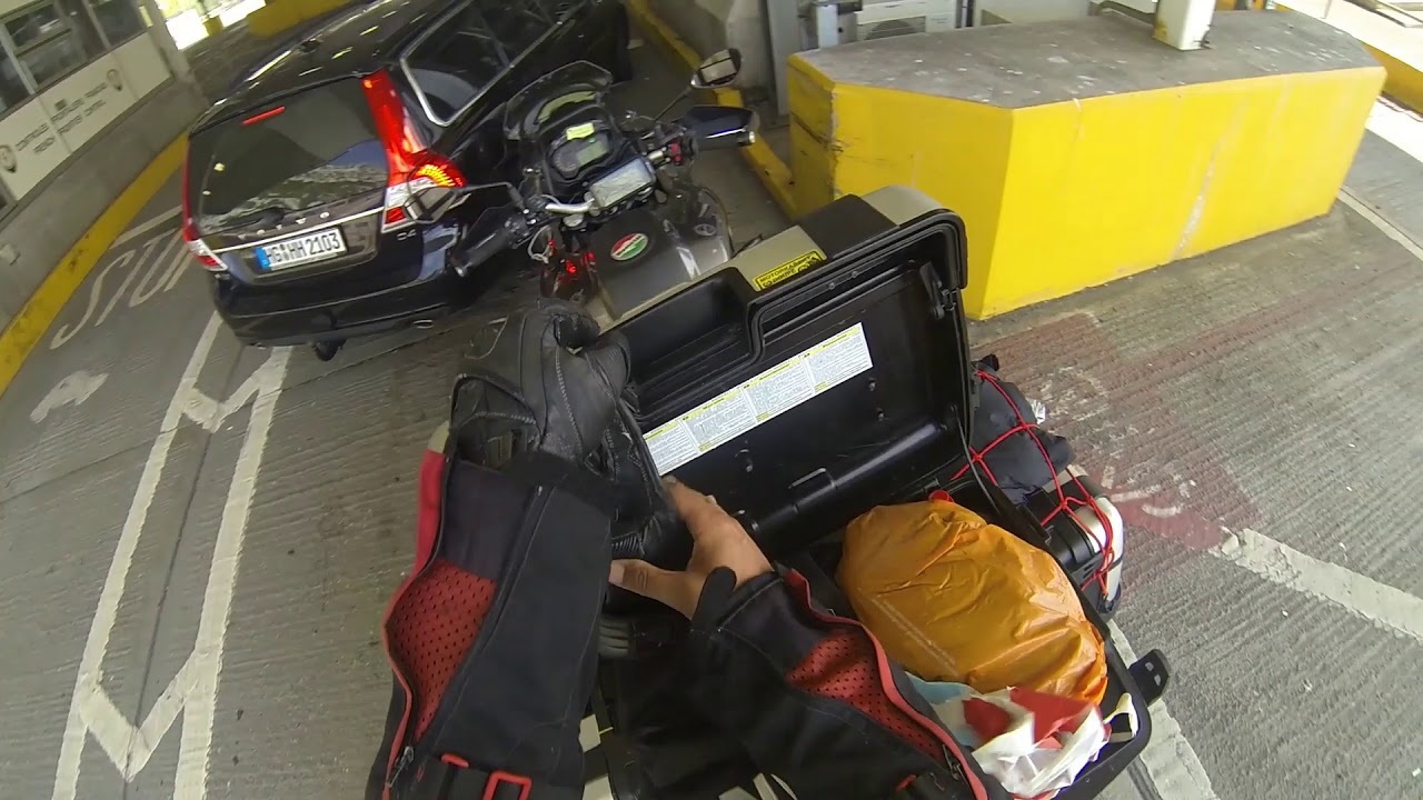 Trajekt Dover aneb jak na to s motorkou