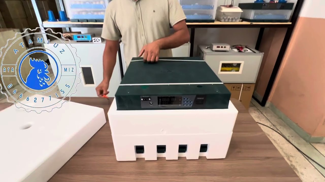 طريقة تشغيل وبرمجة الفقاسة أوتوماتيكية بنظام الألماني 0666277155