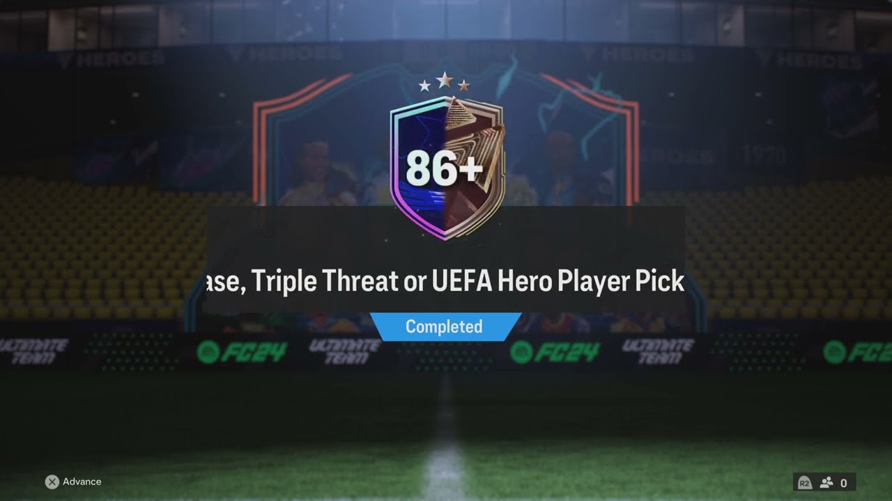 EA SPORTS FC 24 - 86+ Base,Triple Threat or UEFA Hero PP