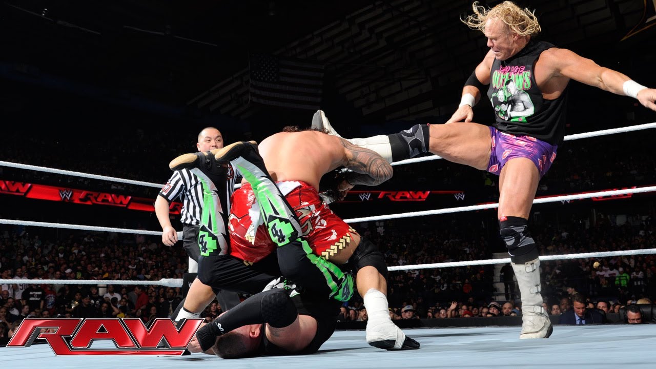 «Новая Эра Аутло» против «Семьи Усо» — матч за командное чемпионство WWE: Raw, 3 марта 2014 г.