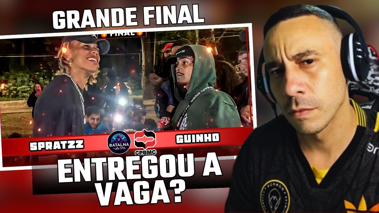 ZEN REAGE- ENTREGOU A VAGA😮🔥 SPRATZZ X GUINHO  FINAL  #PR19 SELETIVA REGIONAL