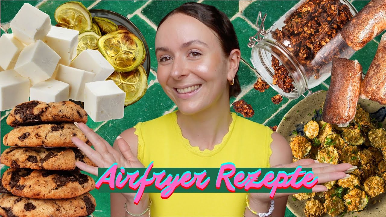 Ich habe endlich einen AIRFRYER » Süße & herzhafte vegane Rezepte │ Food Friday #193