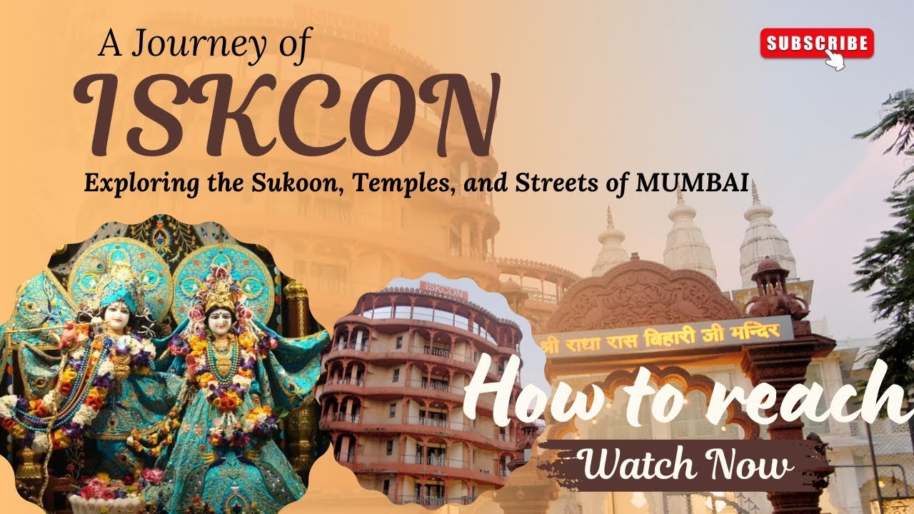 ISKCON Temple Juhu Mumbai Full Vlog | Radha Krishna ISKCON Temple | Radhe Krishna 🙏#iskcon 
