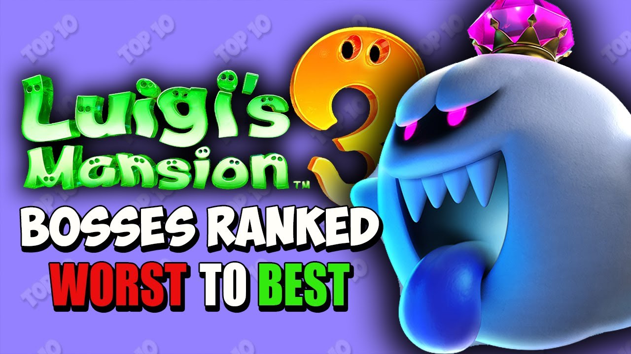Рейтинг ВСЕХ боссов в Luigi's Mansion 3! — От худшего к лучшему