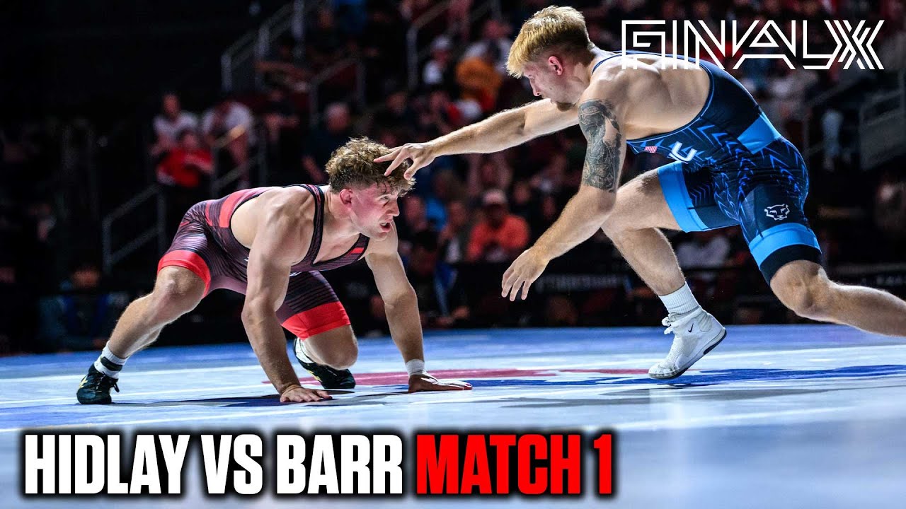 92kg - Trent Hidlay vs Josh Barr | 2025 Final X Round 1