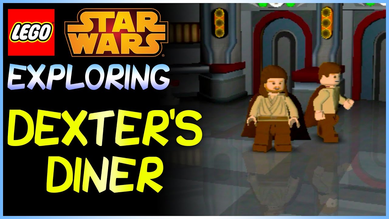 Exploring LEGO Hub Worlds | DEXTER'S DINER (LEGO Star Wars: The Video Game)