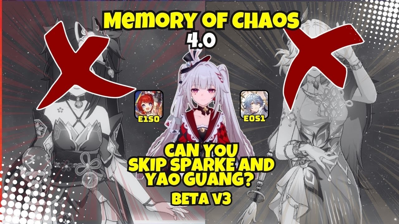 [V3] CAN YOU SKIP YAO GUANG AND SPARKLE? - Sparxie x  Sunday x Tribbie | MOC 12 HSR 4.0