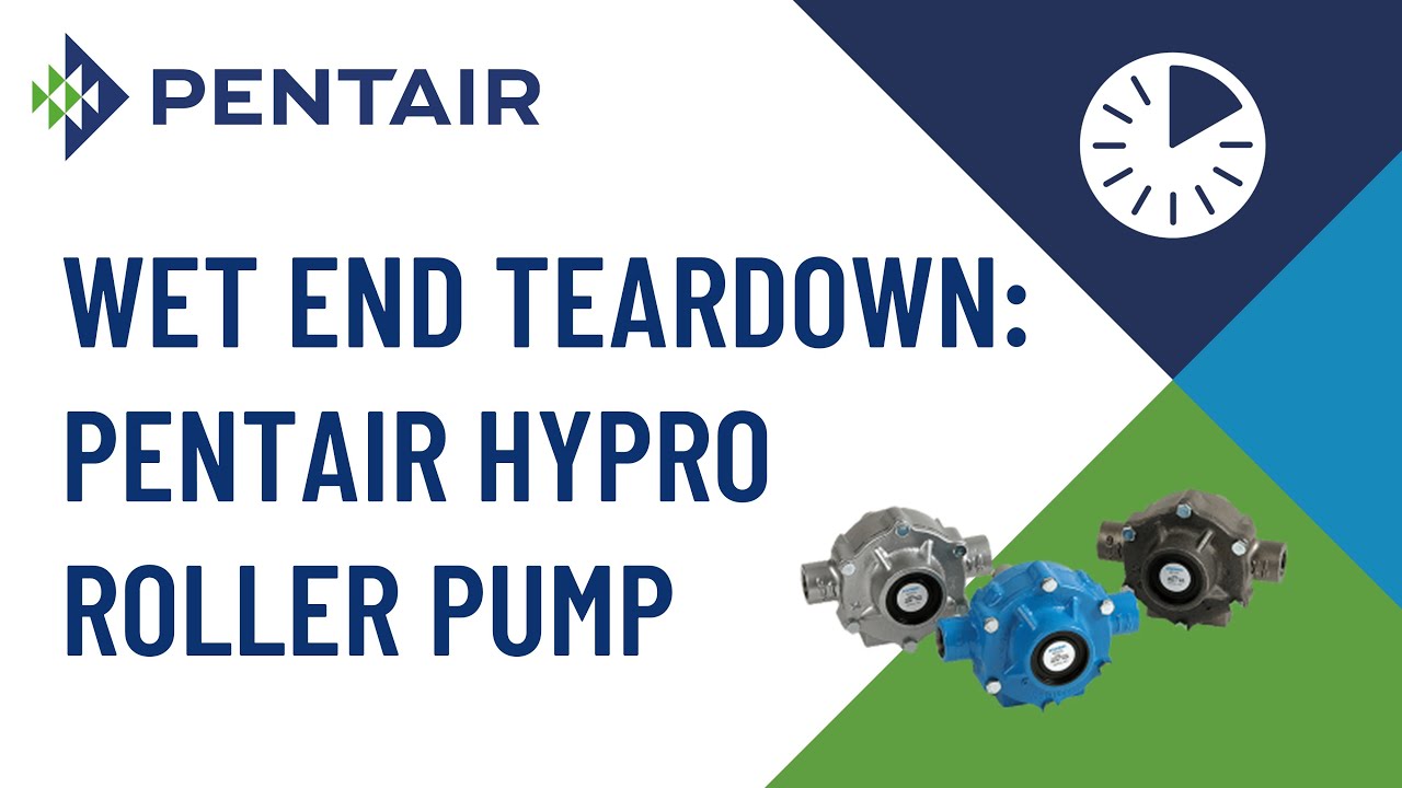 Wet End Teardown: Pentair Hypro 7560XL Roller Pump
