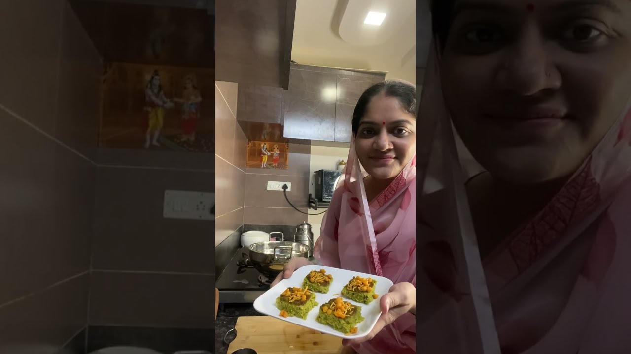 ગરબા ગય ને બવ થાક લાગ્યો તો 😊ફકત મિનિટોમાં બનાવી દિધા એકદમ જોરદાર અને નવા જ ઢોકળા | Instant Dhokla
