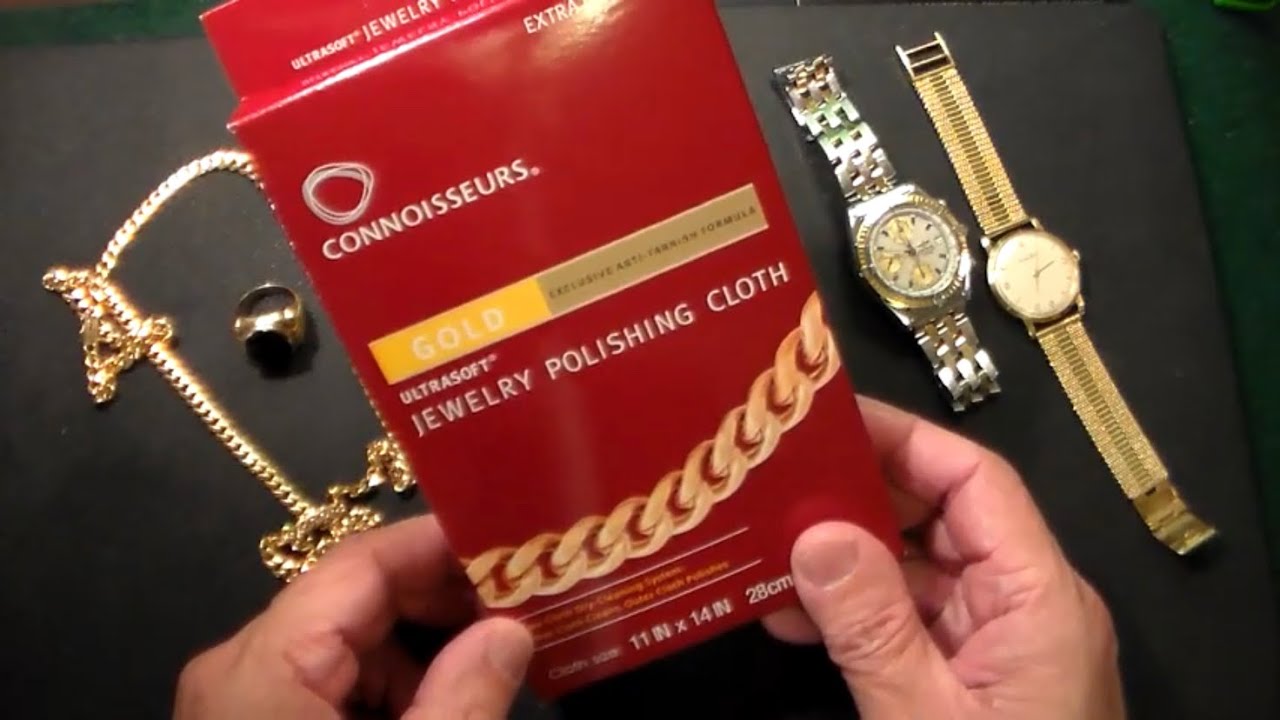 Connoisseurs Gold Jewelry Polishing Cloth, Does it Work?