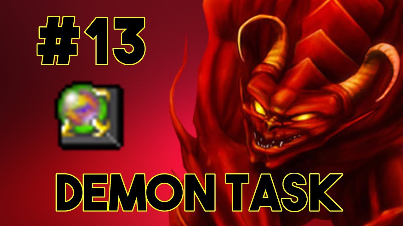 Tibia Demon Task | Wyścigi | 2/3 hunty z preyem 10/10 loot #13