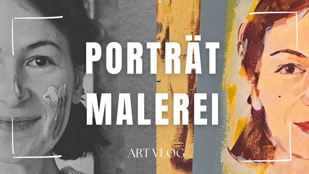 Selbstporträt malen | Eigenen Stil finden