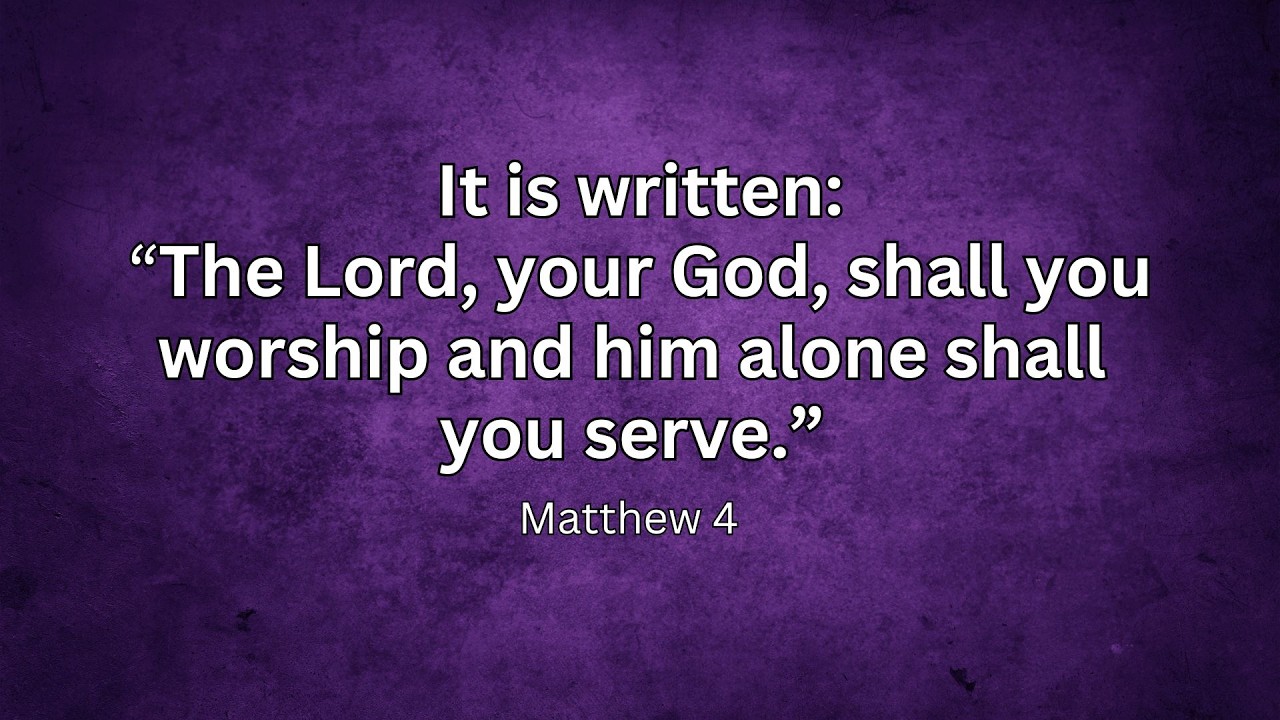 First Sunday of Lent, 11 am Mass, 2/22/26