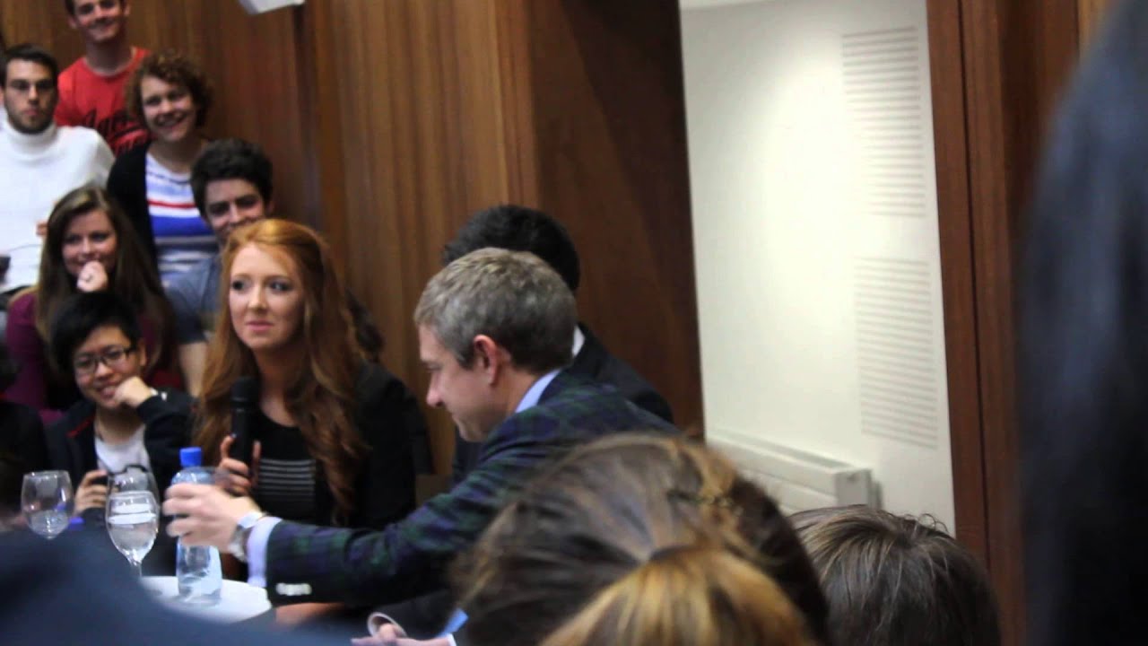 Martin Freeman at UCD part 1