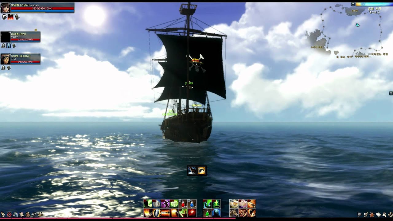 ArcheAge Online Sailing the Seas with Custom Sails