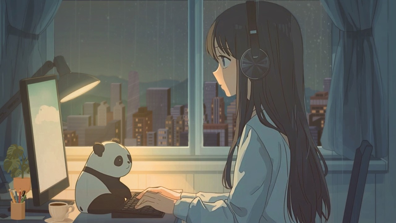 Warm Winter Study Lofi ☕ 3 Hours of Calm Focus Beats