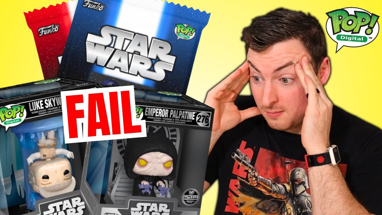 NEW Funko Star Wars NFT's RANT! Plus $105 Boom Loot Mystery Box