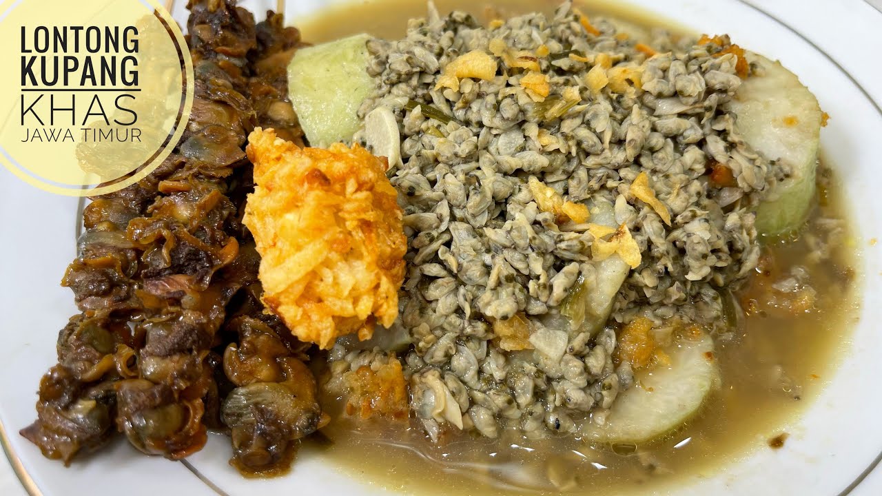 RESEP LONTONG KUPANG KHAS SIDOARJO JAWA TIMUR LENGKAP